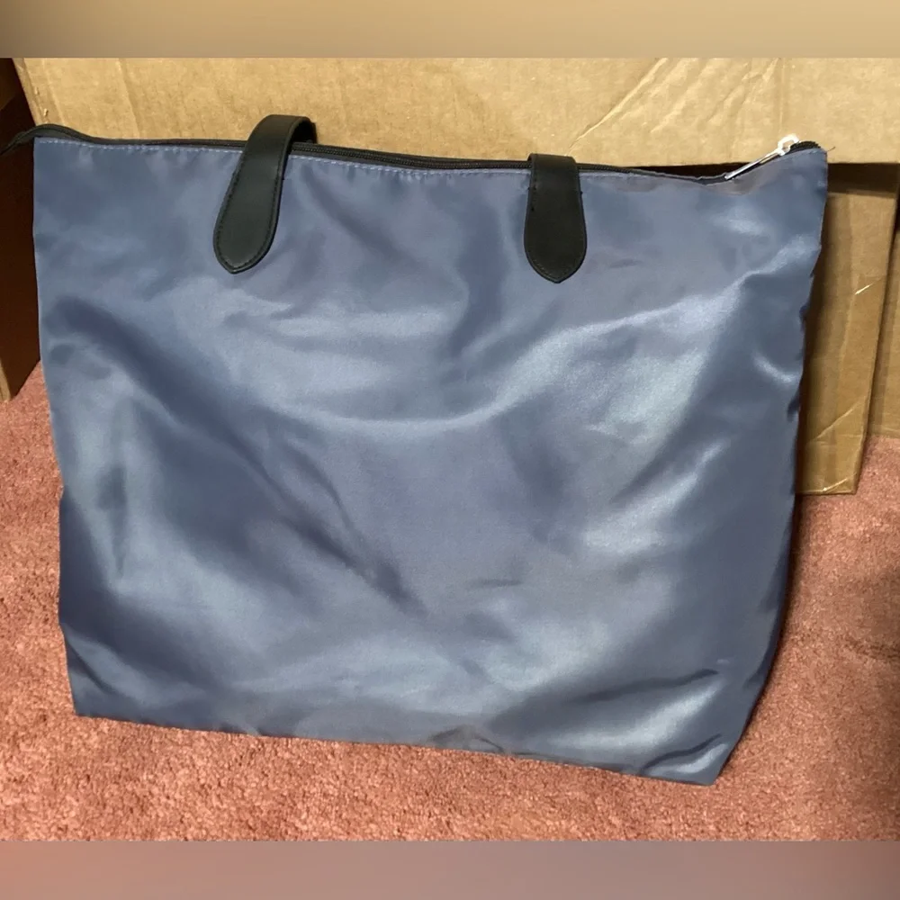 A New Day Blue Gray Bag